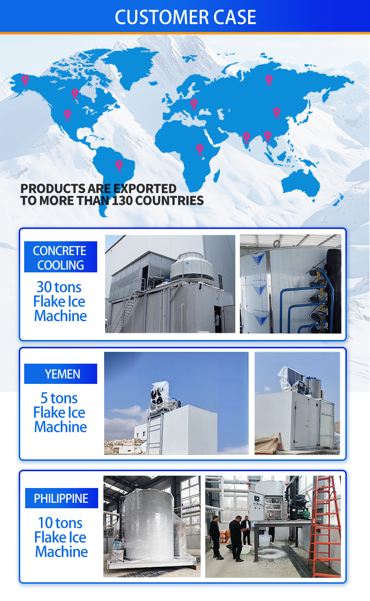 ice flake machine project cassa di ghiaccio sfaldata