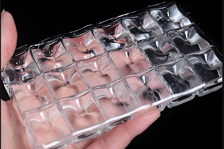 crystal ice picture cubetto di ghiaccio