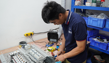  Elaborazione del pannello elettrico 