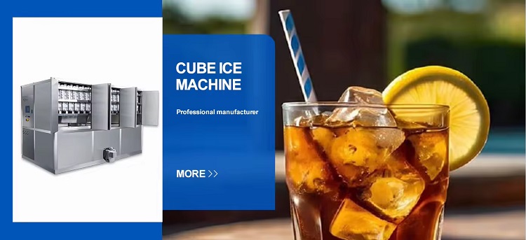 macchina di produzione del cubo di ghiaccio
