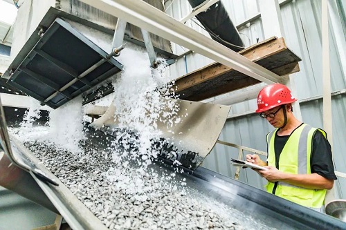 Flake Ice per raffreddamento in cemento
