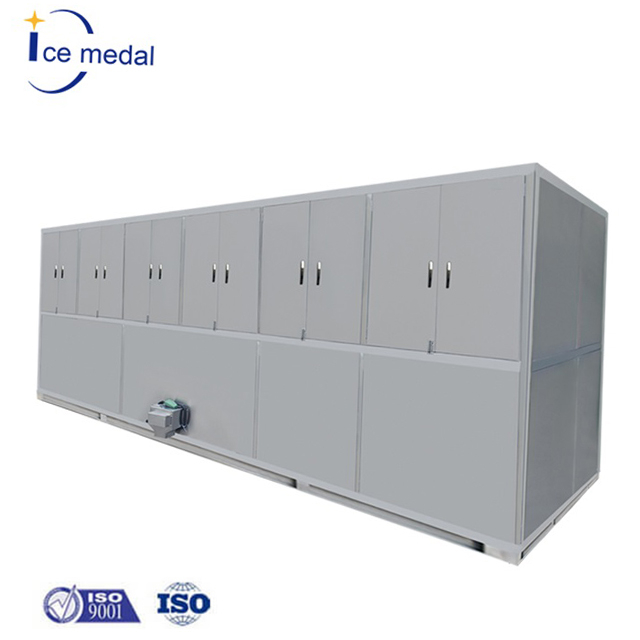 Icemedal IMC15 Macchina per la produzione di cubetti di ghiaccio industriale di grande capacità da 15 tonnellate al giorno 