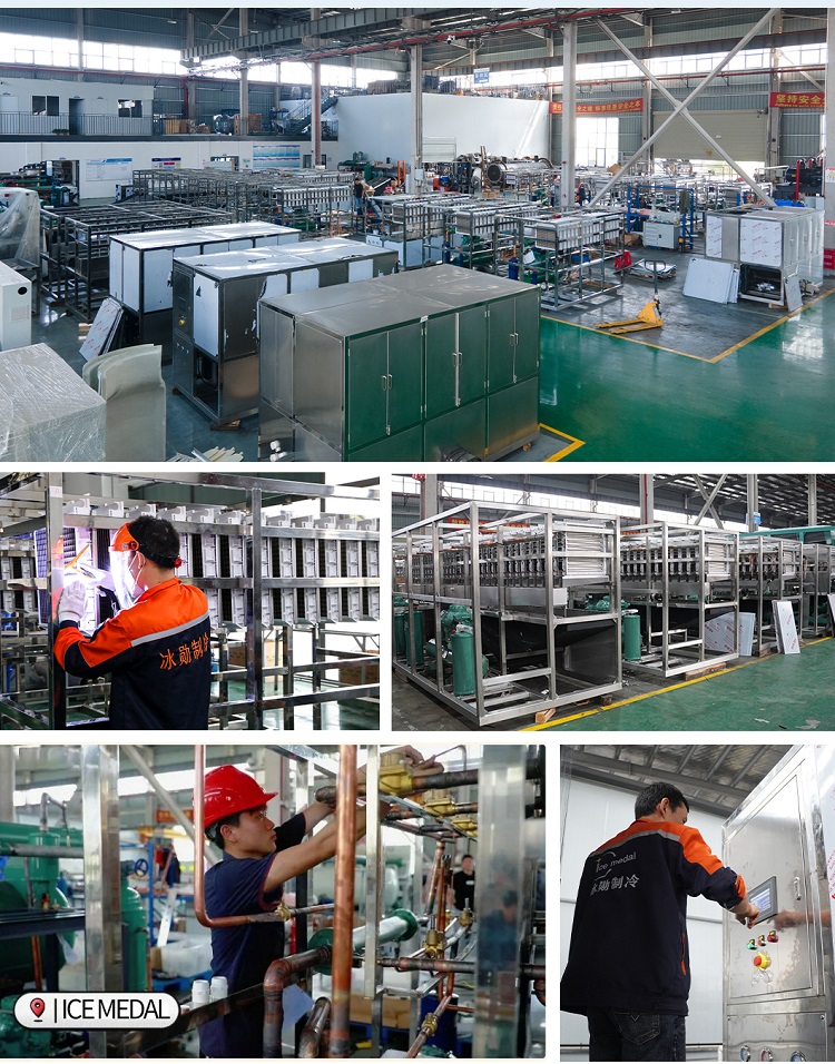 Spettacolo della fabbrica di macchine per il ghiaccio Icemedal