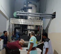Macchina per ghiaccio tubolare da 5 tonnellate in Indonesia