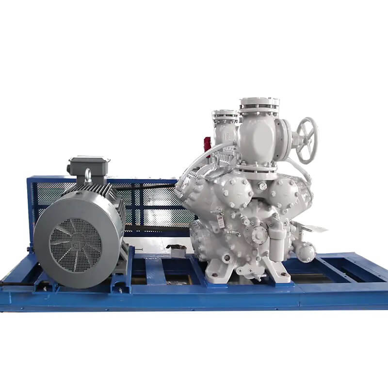 Compressore per macchina per il ghiaccio a tubi