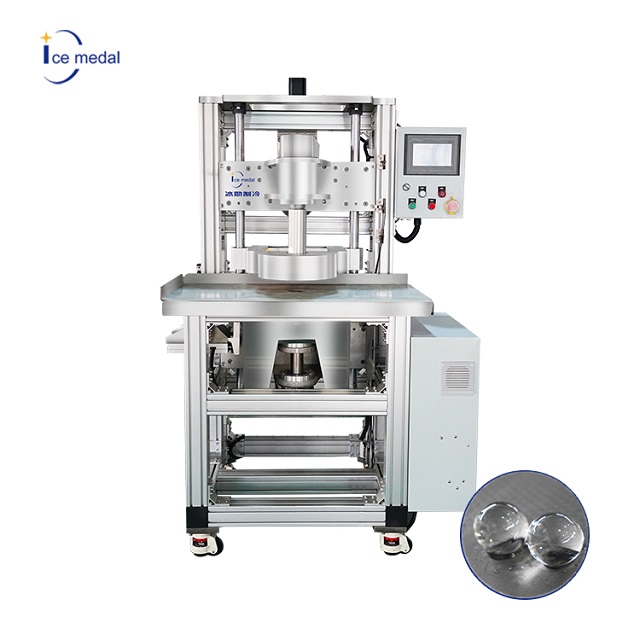 Macchina per il ghiaccio a sfera di cristallo automatico Iceedal per whisky / cocktail / vino