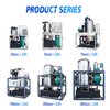 MACCHINA ICHE MACCHINA ICEVENTAMENTE INDESTIONE 15T per l'industria della trasformazione alimentare / bevande fredde