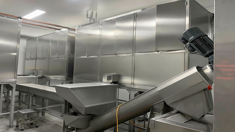 impianto automatico per ghiaccio commestibile