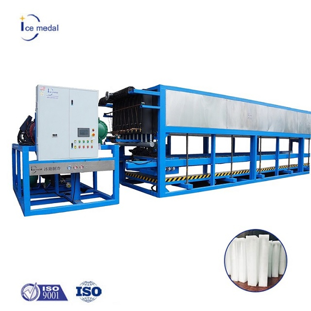 IceEmedal 30 tonnellate macchina a blocco automatico con un dispositivo di spinta ghiacciata