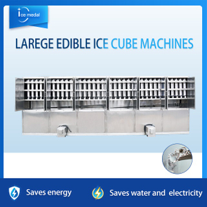  Icemedal IMC20 Macchina per cubetti di ghiaccio a prezzo di fabbrica da 20 tonnellate al giorno per fabbrica di ghiaccio