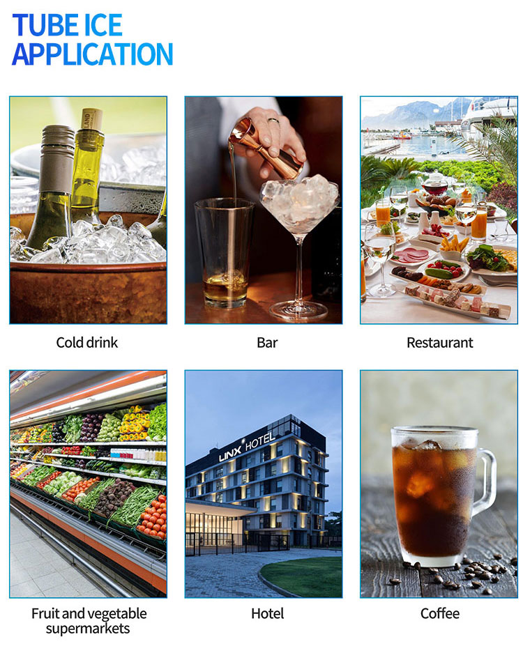 Applicazione del ghiaccio del tubo 