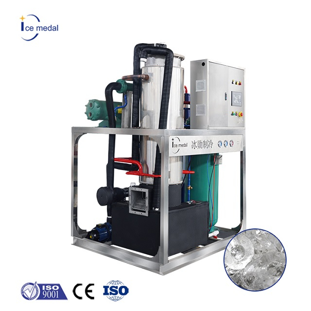 Icemedal IMT2 2 tonnellate al giorno macchina per il ghiaccio a tubo per uso commestibile