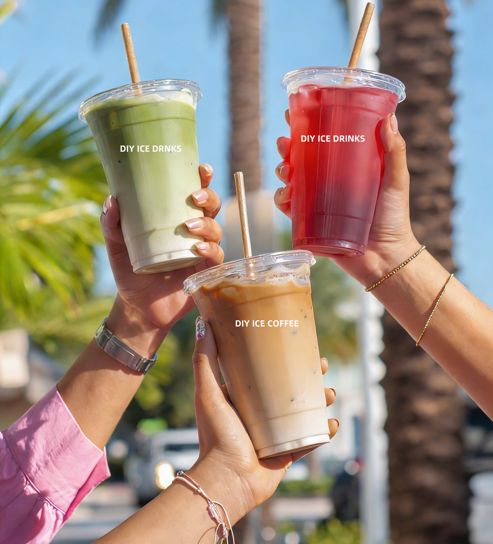 tazza di ghiaccio per bevande fredde