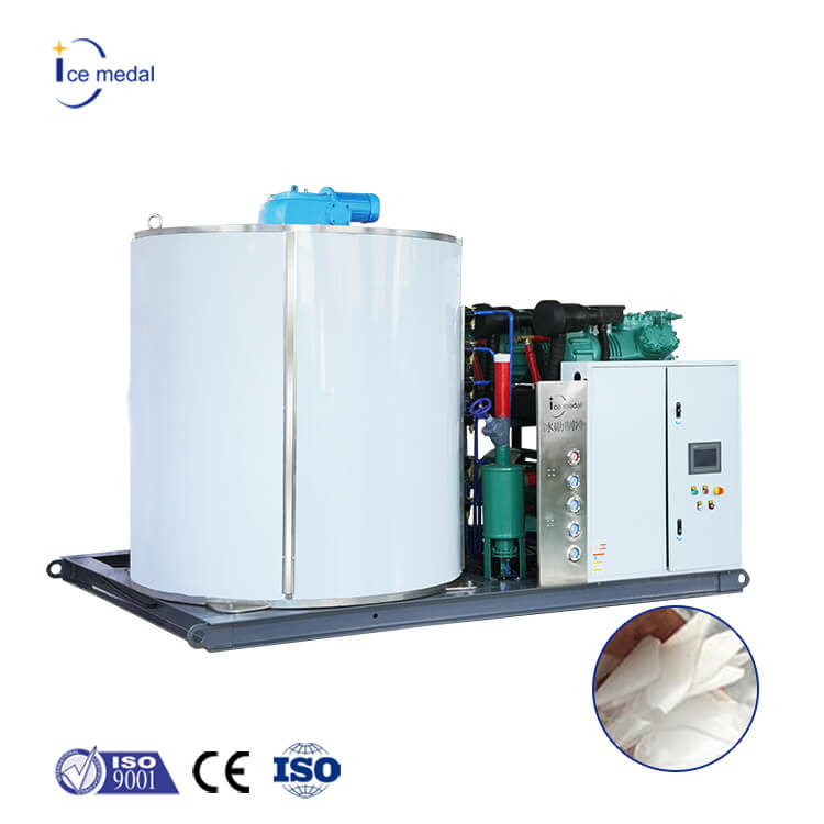 Icemedal IMF30 Mechine Ice Machine Factory da 30 tonnellate Maglie di scaglie di ghiaccio per pianta di ghiaccio