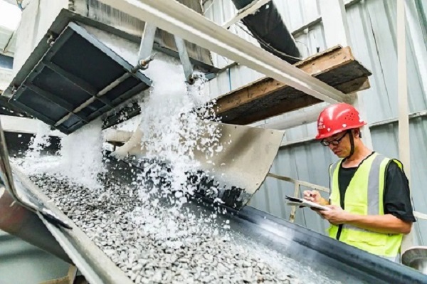 Flake Ice per raffreddamento in cemento
