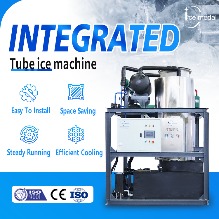 MACCHINA ICHE MACCHINA ICEVENTAMENTE INDESTIONE 15T per l'industria della trasformazione alimentare / bevande fredde