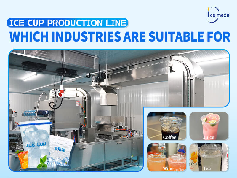 Linea di produzione della Coppa Ice Per quali industrie sono adatte?