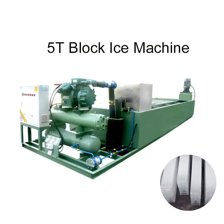 Icemedal IMB5 Macchina per blocchi di ghiaccio Scultura da 5 tonnellate Macchina per blocchi di ghiaccio