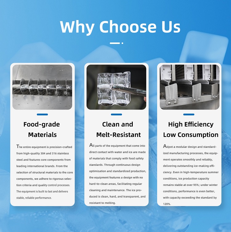 Vantaggi della macchina per ghiaccio cubo Icemedal