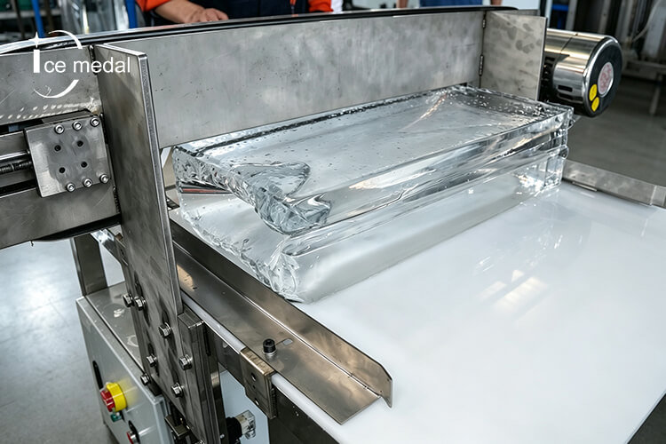 Linea di produzione di ghiaccio commestibile ad alta trasparenza .jpg